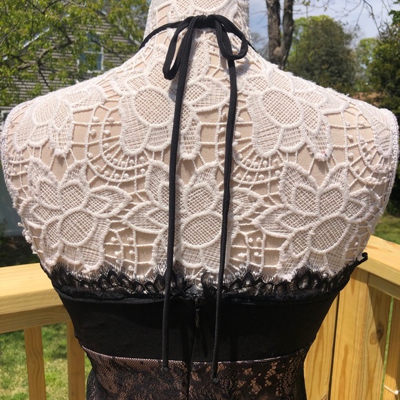 Alexia Admor Black Lace Cocktail Dress, EUC - Picture 7 of 10